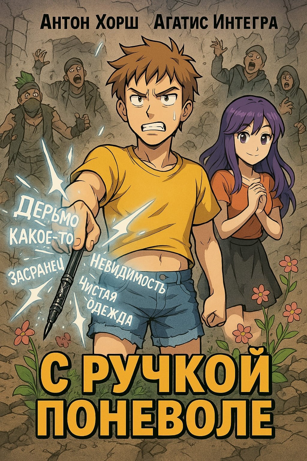 С ручкой поневоле — обложка